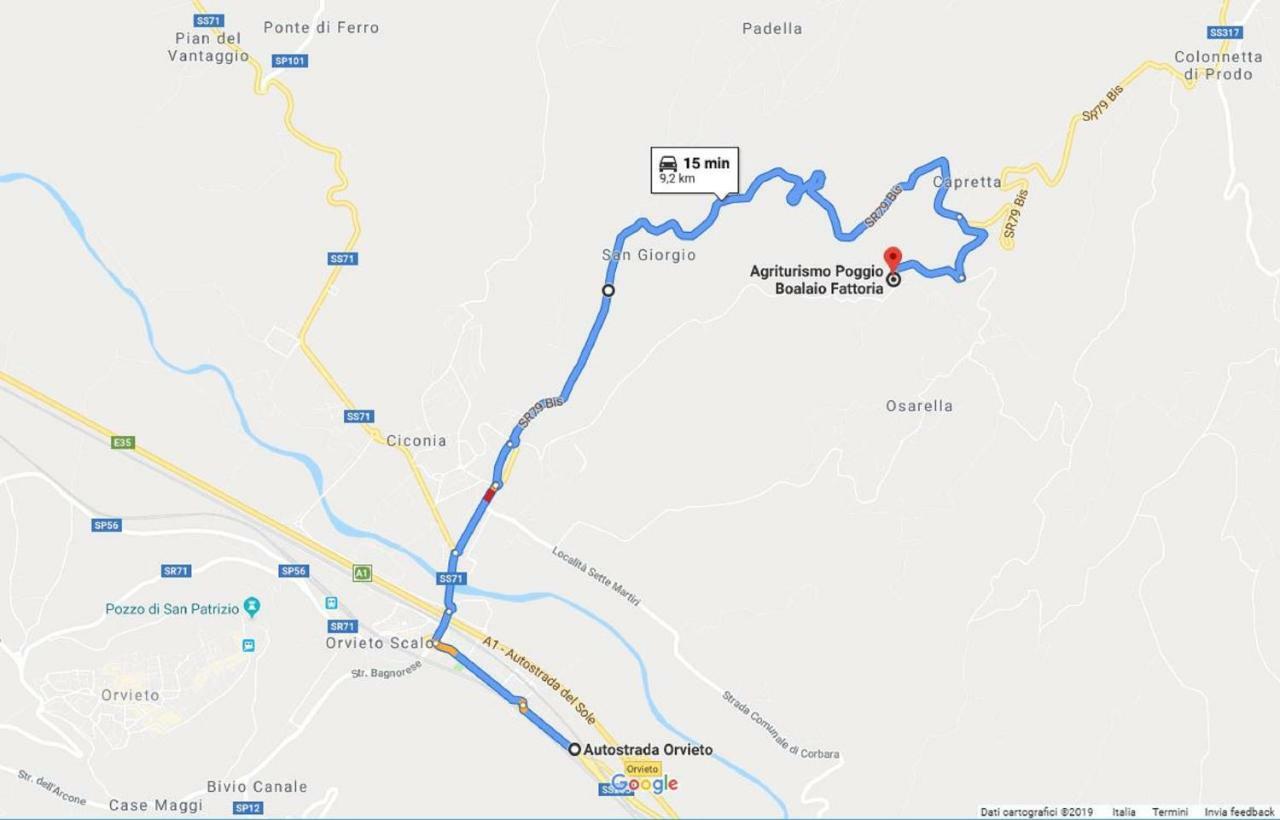 Agriturismo Fattoria Poggio Boalaio Orvieto Zewnętrze zdjęcie